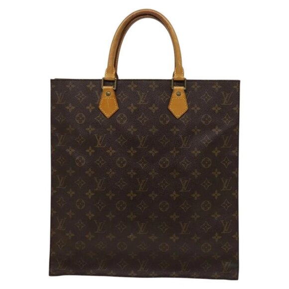 LOUIS VUITTON Monogram Sac Plat Hand Bag M51140 LV Auth yk17966 - Picture 3 of 16